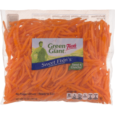 Green Giant Fresh Sweet Fixin S Julienned Carrots 10 Oz Bag Instacart