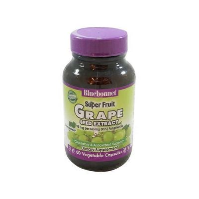 Bluebonnet Grape Seed Extract Leucoselect Grape Seed Extract 100 mg Antioxidant Dietary Supplement 60 Vcaps