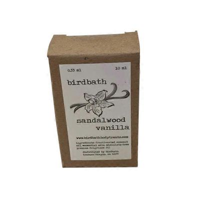 Bird Bath Sandalwood Scented Body Oil