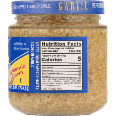 Spice World Garlic, Minced