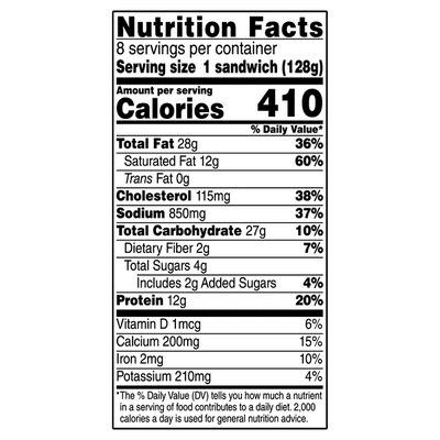Jimmy Dean Frozen Sausage, Egg & Cheese Biscuit Breakfast Sandwich