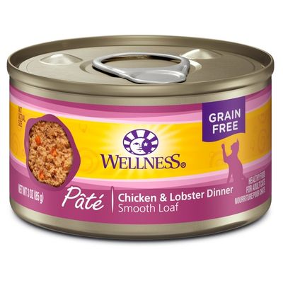 Wellness Complete Health Grain Free Pate Healthy Food For Adult Cats