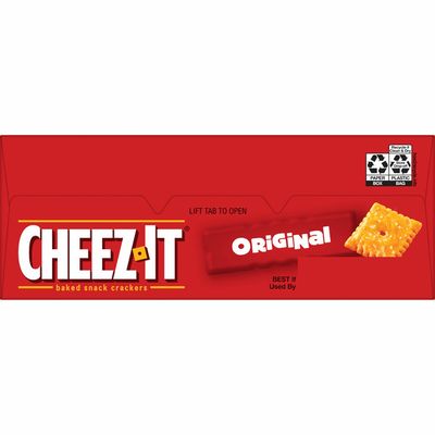 Cheez-It Cheese Crackers, Baked Snack Crackers, Office and Kids Snacks, Original