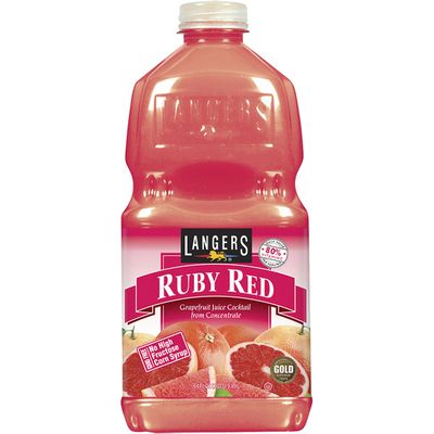 Langers 100% Juice, Ruby Red Grapefruit