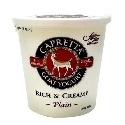 Capretta Goat Yogurt Rich & Creamy Plain Goat Yogurt