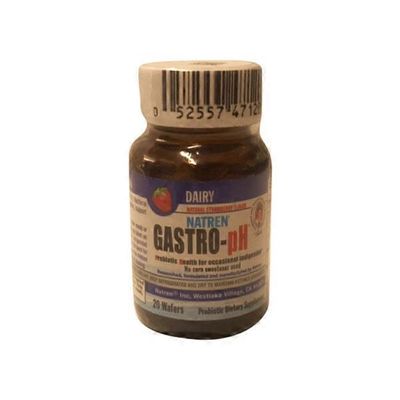 Natren Gastro pH Chewable Wafers