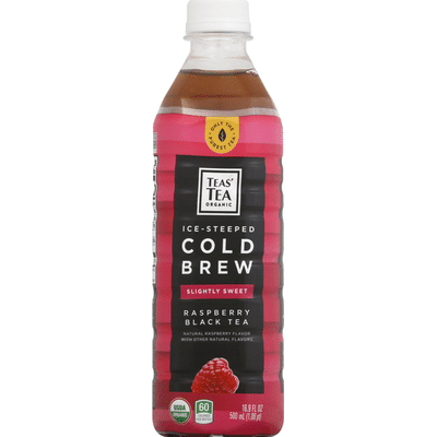 Teas' Tea Black Tea, Slightly Sweet, Raspberry, Cold Brew