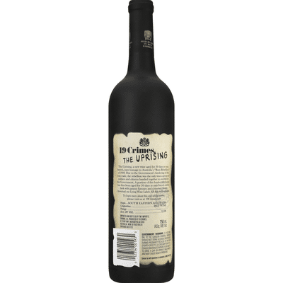 19 Crimes The Uprising Rum Barrel Aged Red