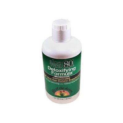 Lily of the Desert Aloe Vera 80 Detoxifying Formula Concentrated Aloe Vera Gel