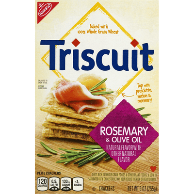 Triscuit Crackers, Rosemary & Olive Oil
