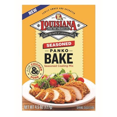 Louisiana Seasoned Panko Bake Seasoned Coating Mix