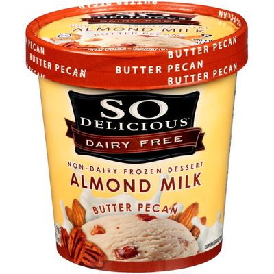 So Delicious Almond Milk Butter Pecan Non-Dairy Frozen Dessert (1 pt ...