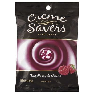 Creme Savers Hard Candy, Raspberry & Creme (6 oz) - Instacart