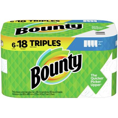 Bounty Select-A-Size Paper Towels, White
