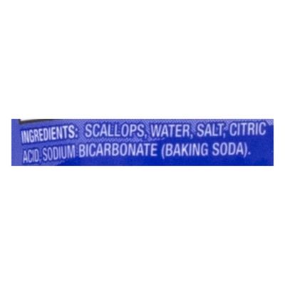Food Lion Sea Scallops, Wild Caught, Pouch