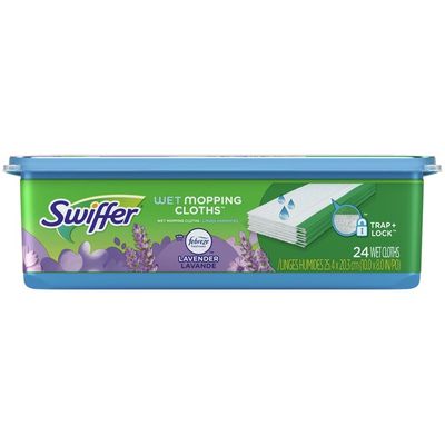Swiffer Wet Mopping Cloths With Febreze Freshness, Lavender Vanilla &