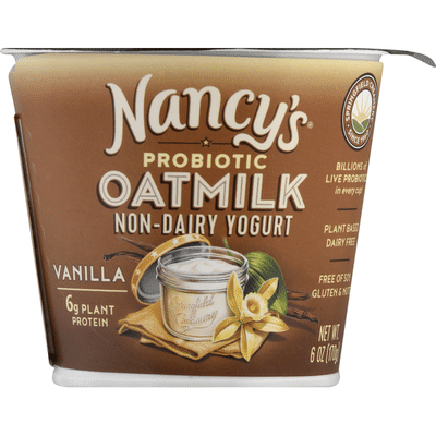 Nancy's Yogurt, Non-Dairy, Vanilla, Oatmilk