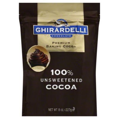 Ghirardelli Chocolate Premium Baking Cocoa 100% Cocoa Unsweetened Cocoa Powder