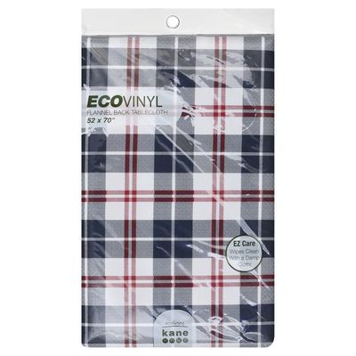 Kane Home Tablecloth, Flannel Back, EcoVinyl, Asst 4th July