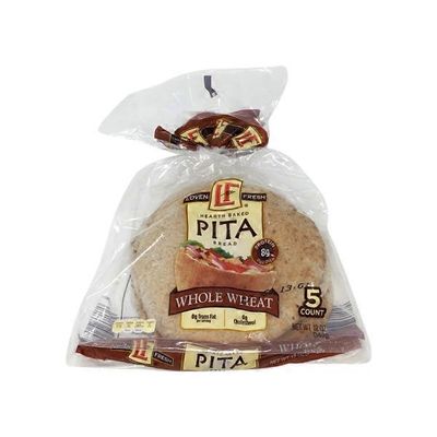 L'oven Fresh Hearth Baked Whole Wheat Pita Bread