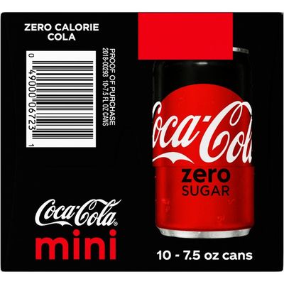 Coca Cola Zero Sugar Diet Soda Soft Drink