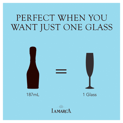 La Marca Prosecco Sparkling Wine 1 Single Serve 187ml
