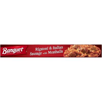 Banquet Classic Rigatoni And Italian Sausage With Meatballs