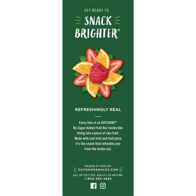 Outshine Fruit Bars,Variety, No Sugar Added