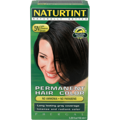 Naturtint Hair Color, Permanent, Light Chestnut Brown 5N