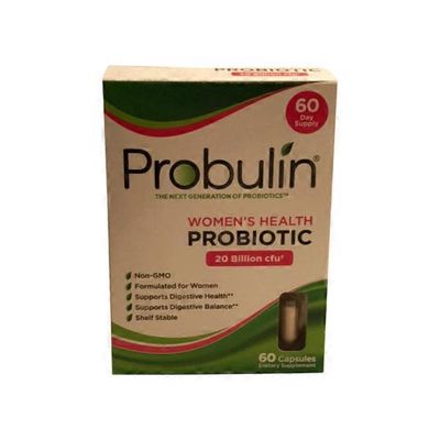 Probulin WOMEN'S HEALTH Probiotic 20 Billion cfu Supports Digestive Health, Supports Digestive Balance Dietary Supplement Capsules