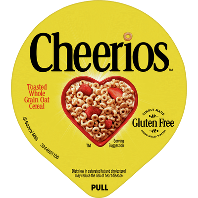 Cheerios Cups, Cereal with Whole Grain Oats, Gluten Free, 12 Count
