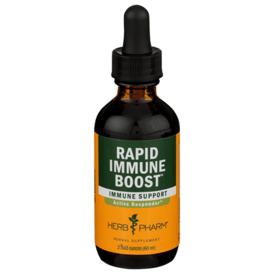 Herb Pharm Rapid Immune Boost Immune Support Active Responder Herbal Supplement Liquid