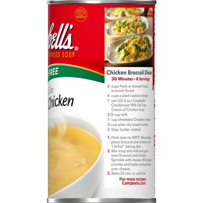 Campbell's® Condensed Family Size Fat Free Cream of Chicken Soup