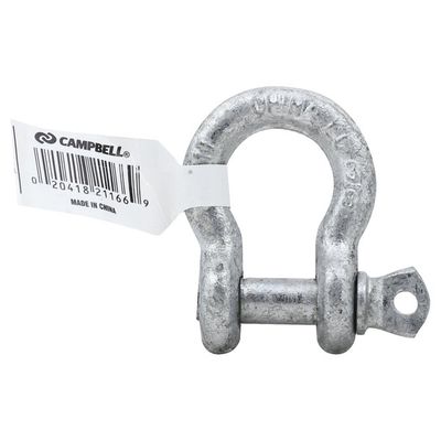 Campbell's Shackle, Screw Pin, 3/8 Inch