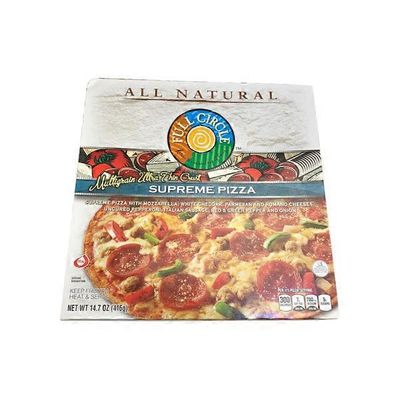 Full Circle Natural Supreme Pizza