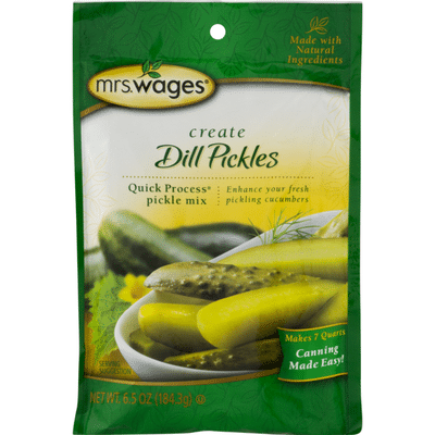 Mrs. Wages Dill Pickles Quick Process Pickle Mix