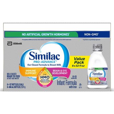 Similac Pro-Advance Non-GMO with 2'-FL HMO Infant Formula with Iron