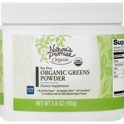 Nature's Promise Organic Greens, Gluten Free, Powder