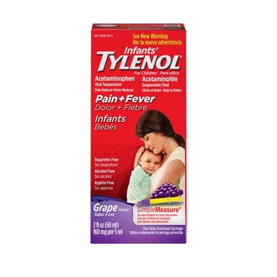 TYLENOL Infants' Tylenol Oral Suspension, Grape