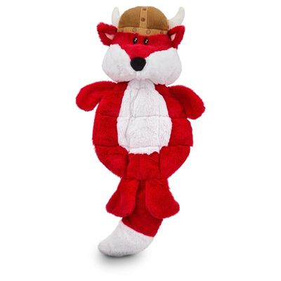 Petco Holiday Fox Multi Squeaker Dog Toy 19" L X 12" W X 3.5" H