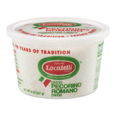 Anco Locatelli Grated Cheese, Pecorino Romano