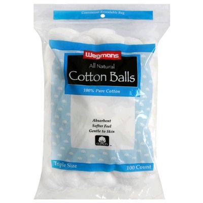 Wegmans Cotton Balls 100% Pure Cotton