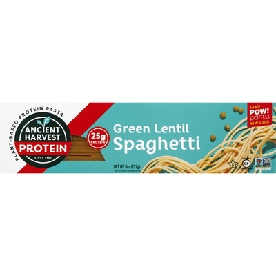 Ancient Harvest Pasta Green Lentil Spaghetti