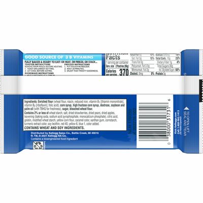 Kellogg's Pop-Tarts Toaster Pastries, Breakfast Foods, Baked in the USA, Frosted Strawberry