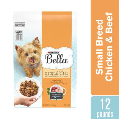 Purina Natural Small Breed Dry Dog Food, Natural Bites With Real Chicken & Beef