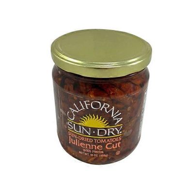 California Sun Dry Sun-dried Tomatoes Julienne Cut With Herbs