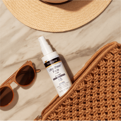 neutrogena ultra sheer face mist sunscreen