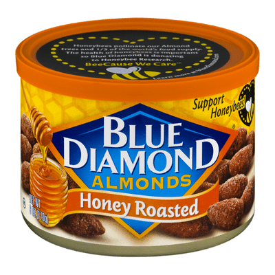 Blue Diamond Almonds, Honey Roasted