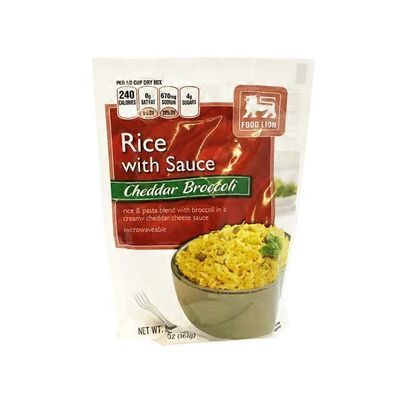 Food Lion Cheddar Broccoli Rice with Sauce