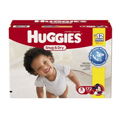 Huggies Snug & Dry Size 5 Diapers